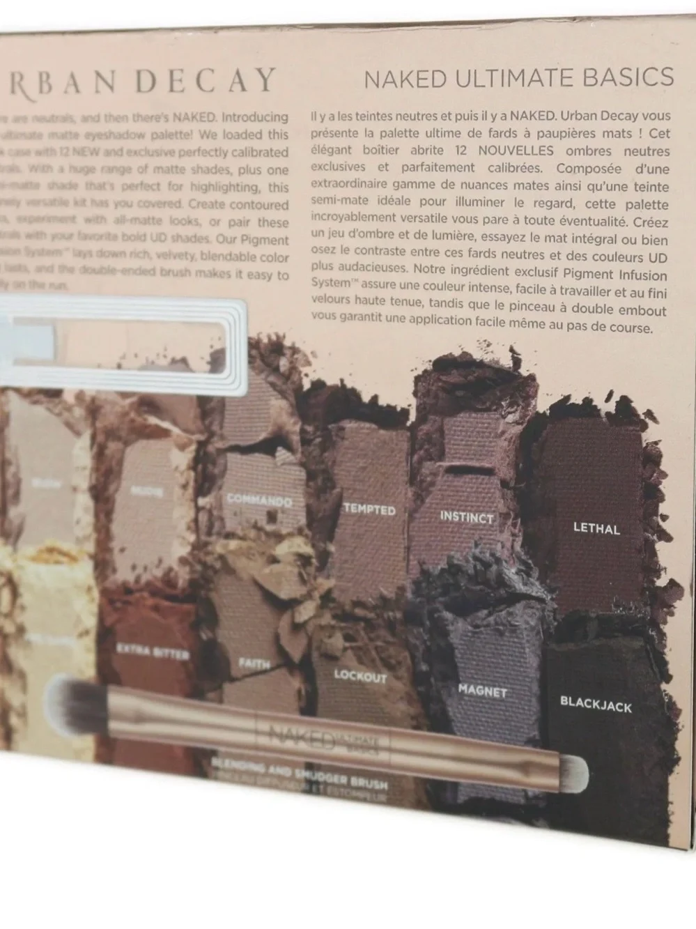 Urban Decay EyeshadowPalette- Nude, Rose, Taupe, Brown, plum, slate, vanilla EUC